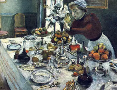 The Dinner Table Henri Matisse